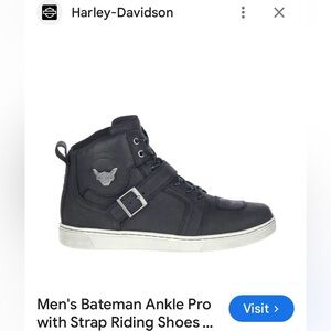 HARLEY DAVIDSON BATEMAN ANKLE PRO WITH STRAP RIDING ANKLE BOOTS Sneakers MENS